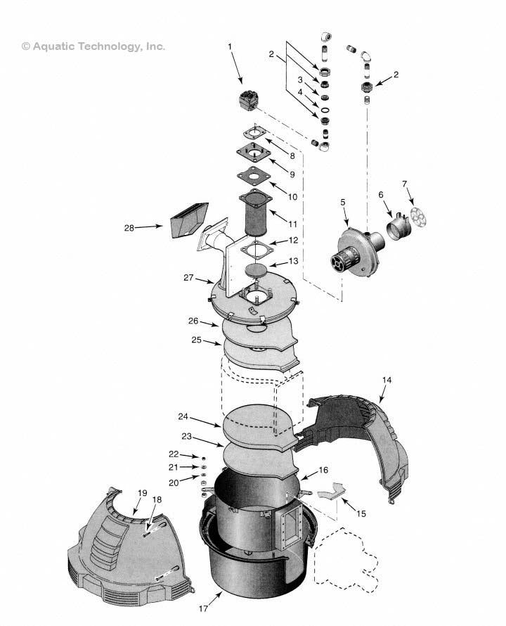Sta-Rite Max-E Therm Heater Burner System Parts