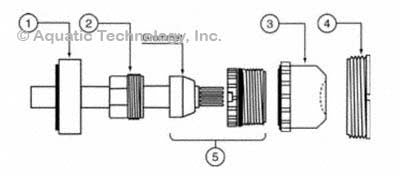 Pentair FiberWorks Light Lens Assembly