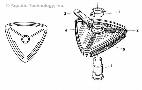 Pentair Clear View #196 Vac Parts