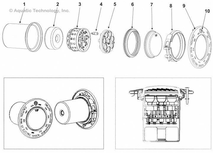 Jandy Digital Spa Light Parts
