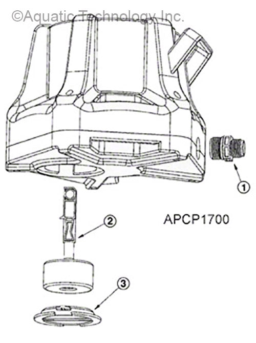 Little Giant APCP1700 Safety Pool Cover Pump Replacement Parts