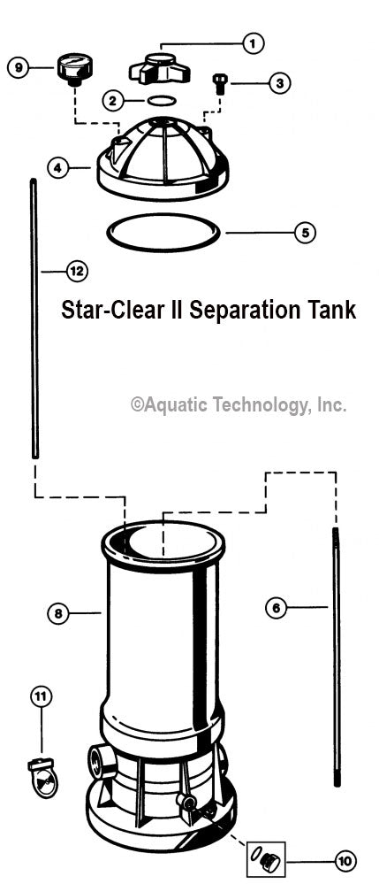 Hayward Star-Clear II Separation Tank Parts