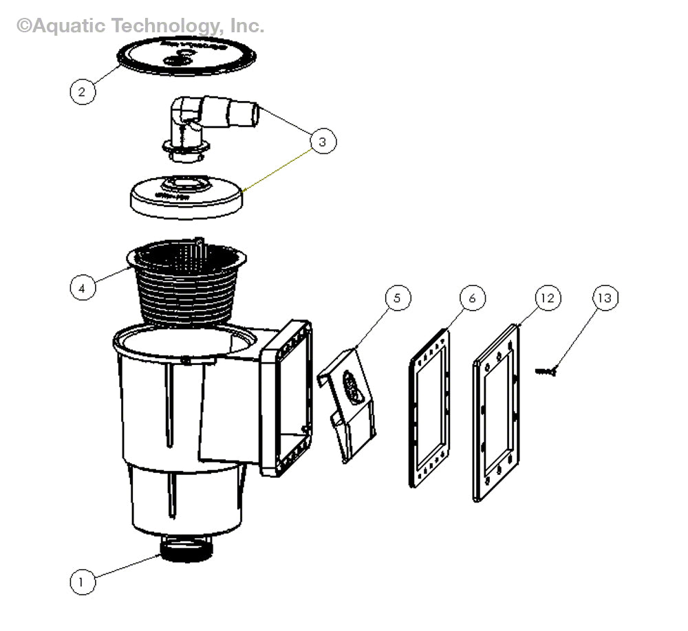Hayward DynaSkim SP1091LX Aboveground Skimmer Replacement Parts