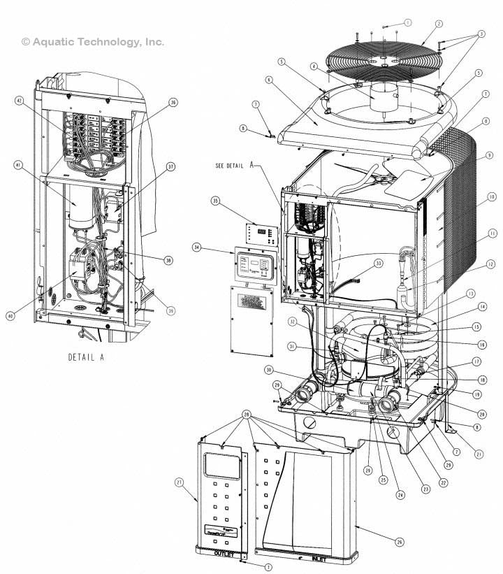 Pentair Thermaflo Heat Pump 4608XX Parts