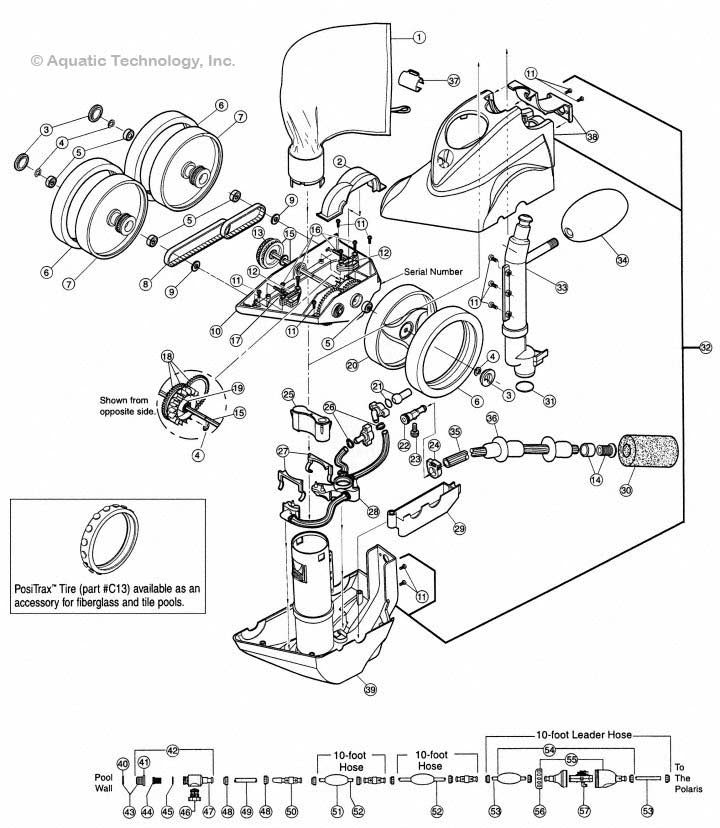 Polaris Vac-Sweep 380 Parts