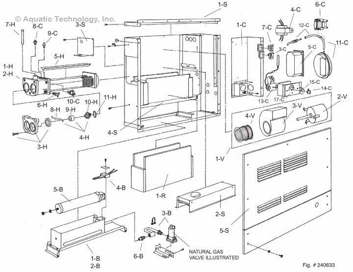 Raypak 33 and R33 Heater Parts (GBI)