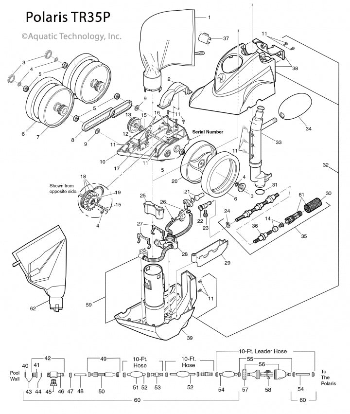 Polaris TR35P Parts
