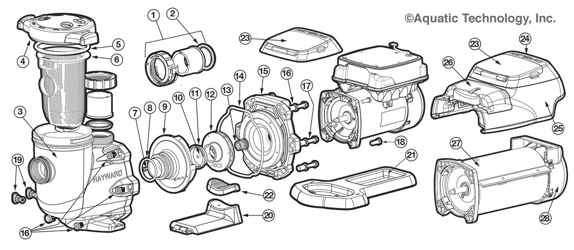 Hayward TriStar VS SP3200VSP Parts