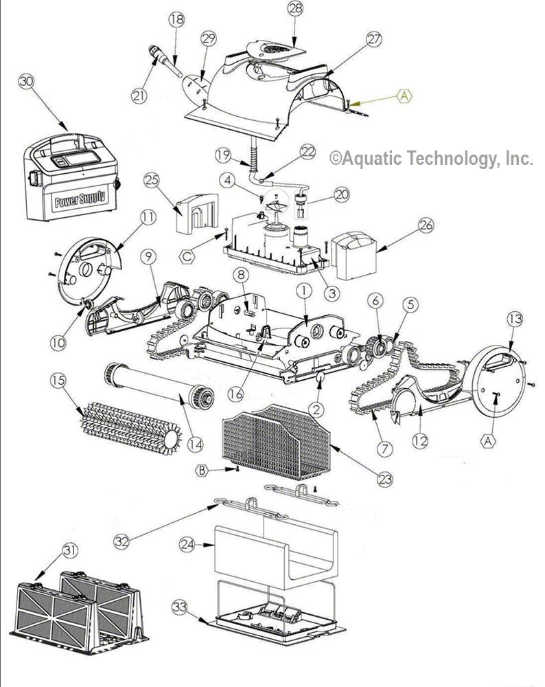 Nautilus 115V Pool Cleaner Parts