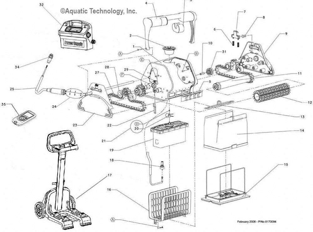 Dolphin Advantage RC Plus Parts