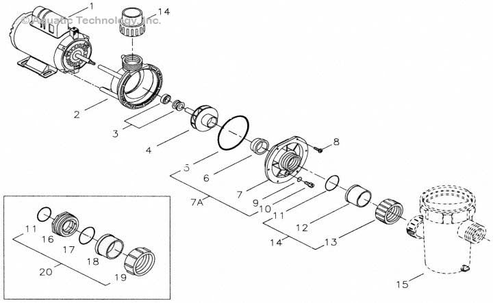 Aqua-Flo Flo-Master FMCP Pump Parts