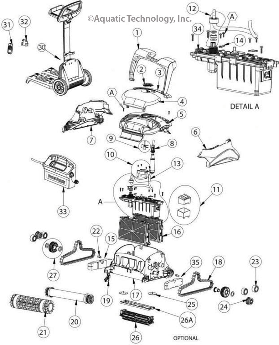 Dolphin C3 Pool Cleaner Parts