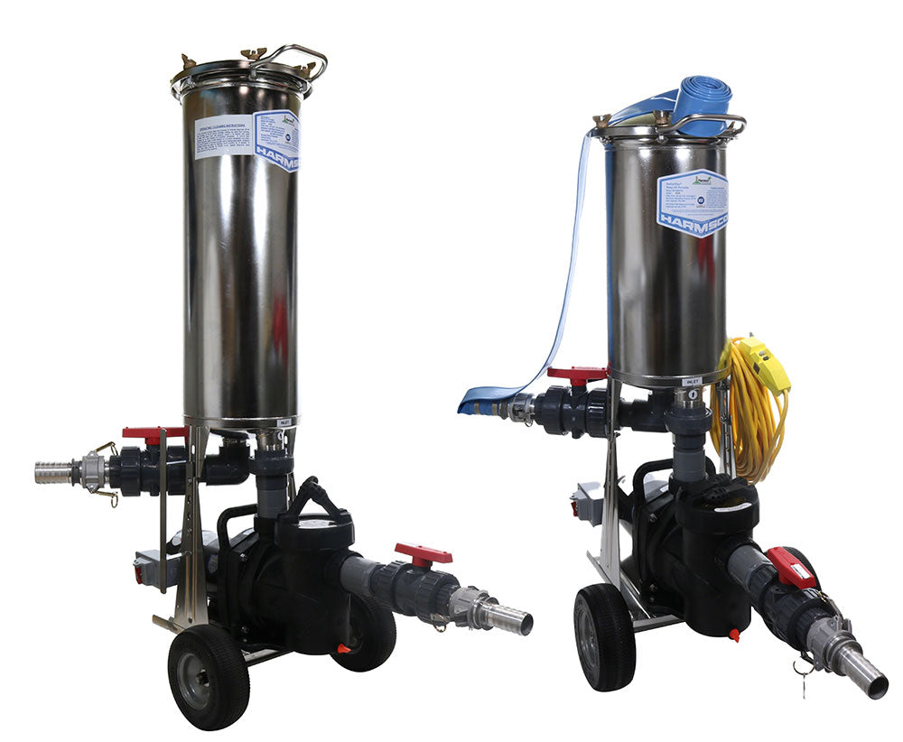 Poolweb Portable 1 HP Pool Cleaners - Harmsco 105/155 SF