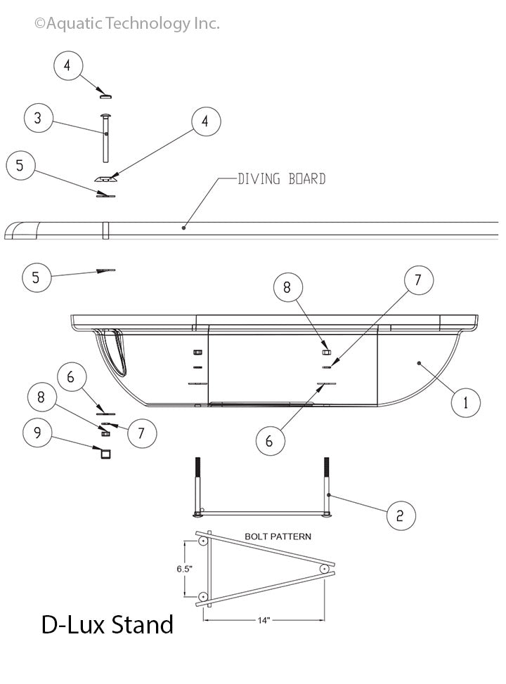 SR Smith D-Lux Stand Parts