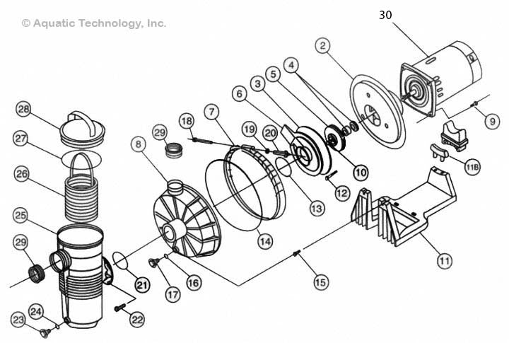 Pentair Challenger High Pressure Pump Parts