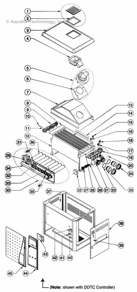 Pentair Minimax NT TSI Heater Controller Parts