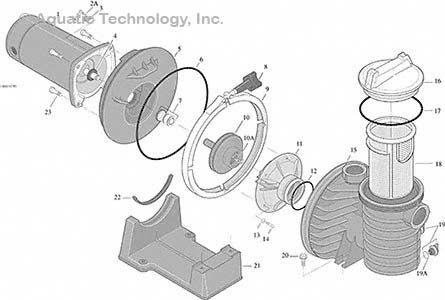 Sta-Rite Max-E Glas II and Dura-Glas II Up-Rated Pump Parts