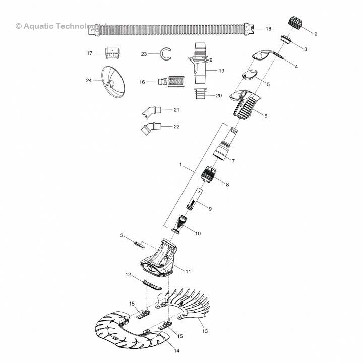 Zodiac Baracuda T5 Duo Parts