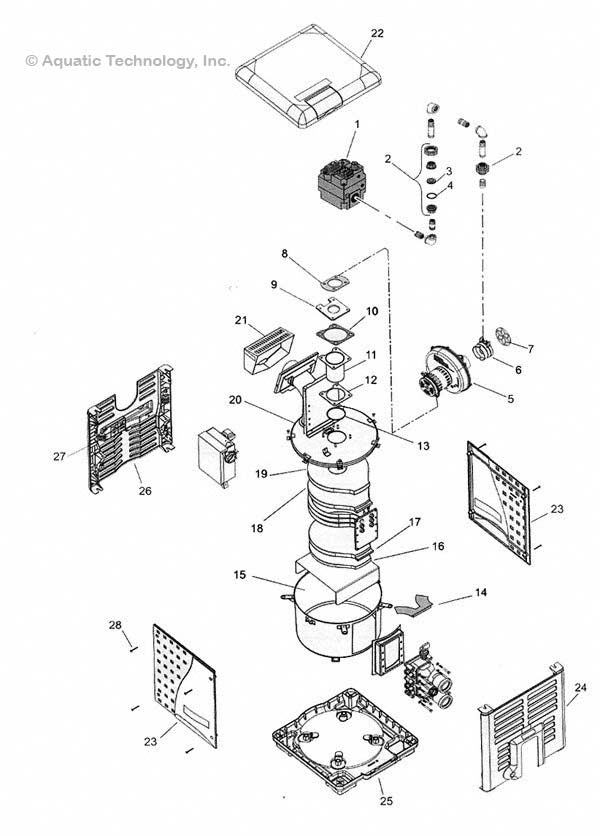 Pentair Mastertemp Heater Burner System Parts