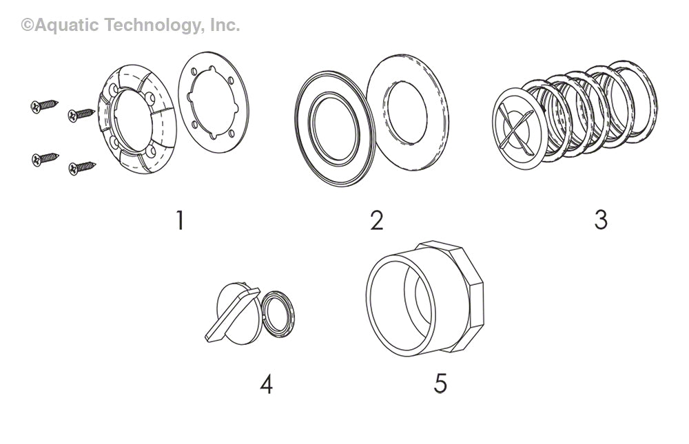 Pentair Globrite White and Color LED Light Parts