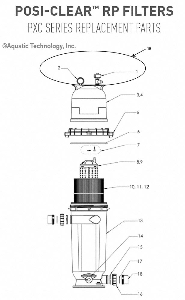 Pentair Clean and Clear RP Filter Parts