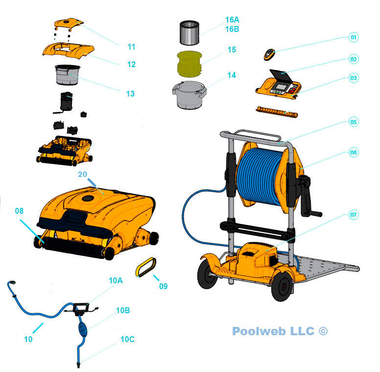Dolphin Wave 200XL Parts