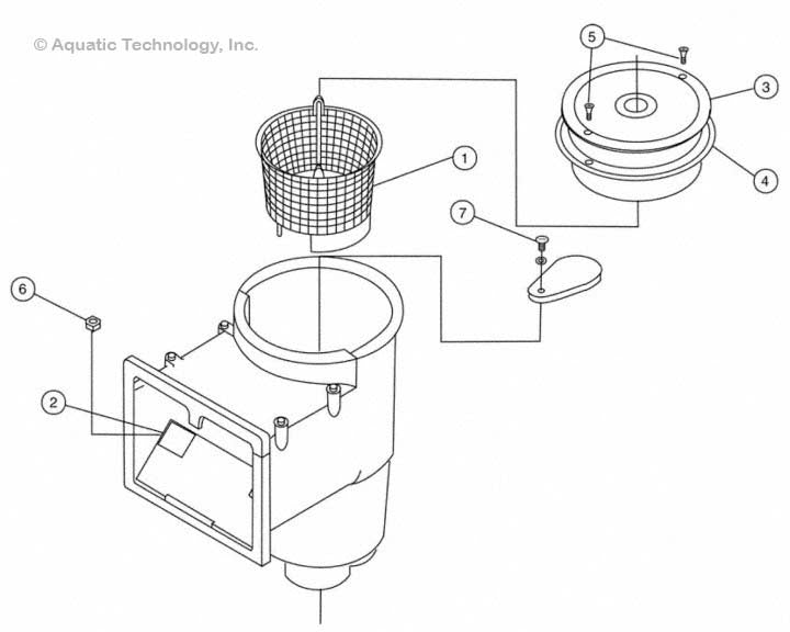 Pentair Swimclean (Anthony and Sylvan) Skimmer Parts