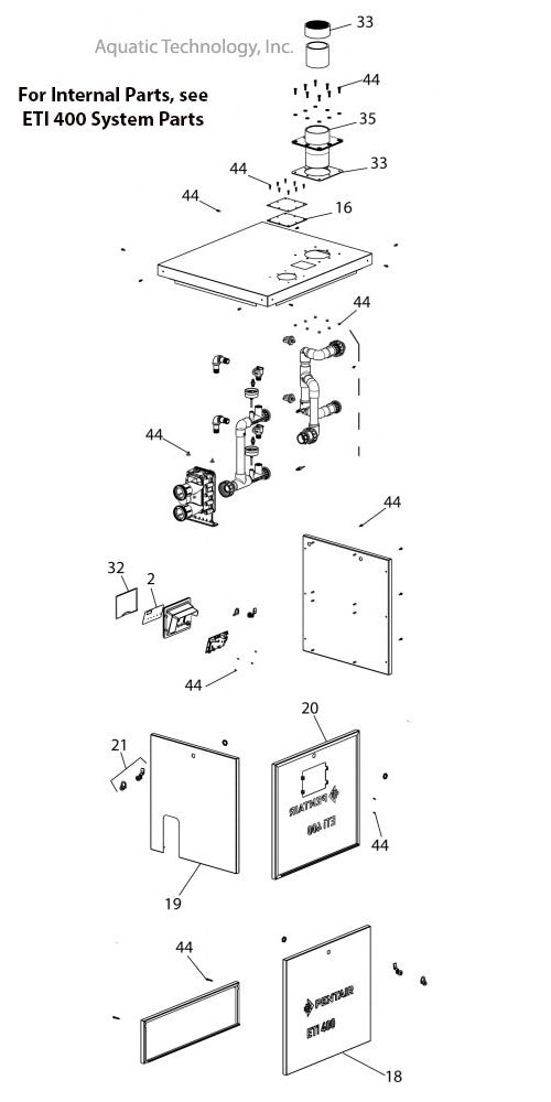 Pentair ETI 400 General Parts