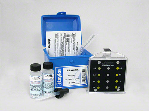 Taylor K-1293 Midget Comparator Bromine OT 0.2-3.0 ppm Test Kit Parts