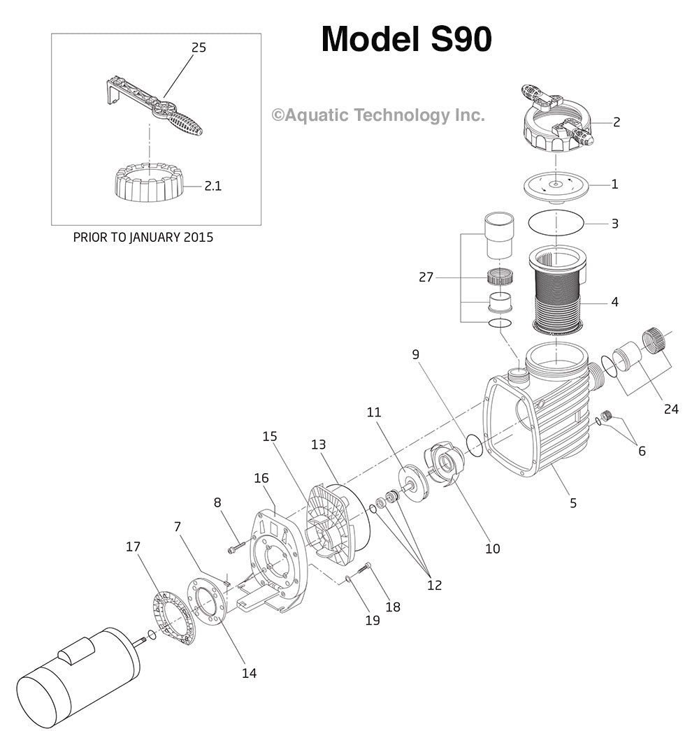 Speck S90 Pump Parts