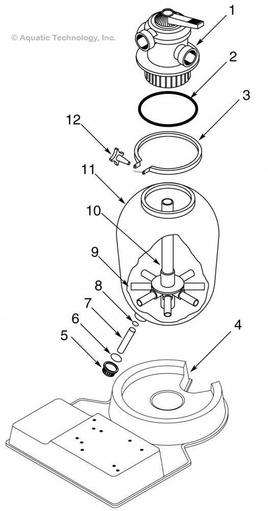 Pentair Waterford JSAL Series Filter Parts