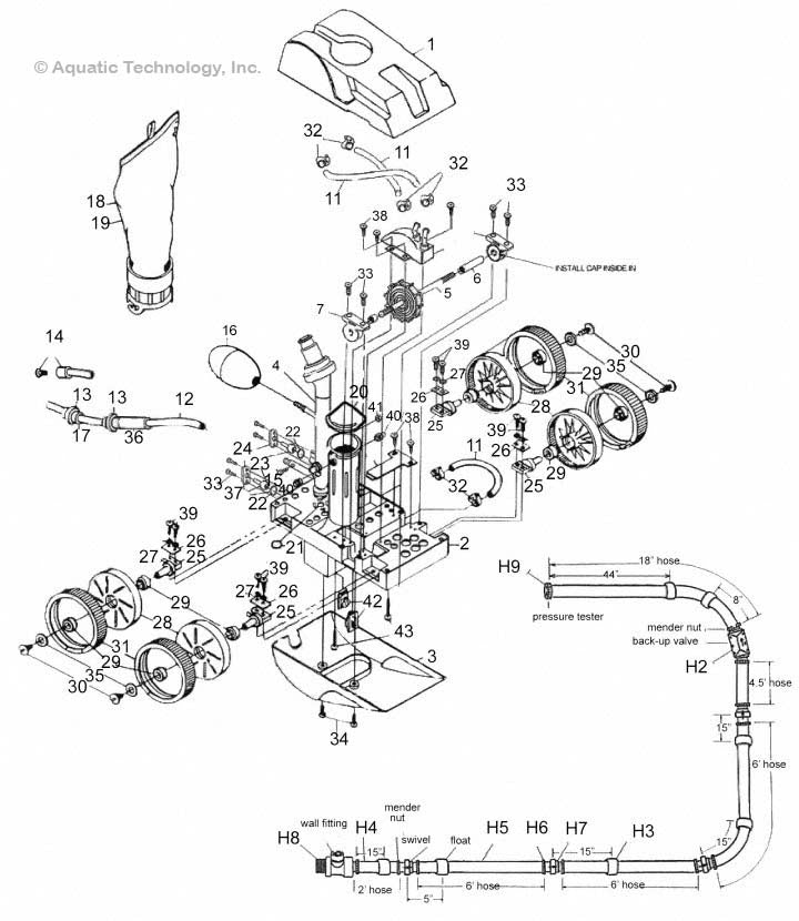 Pentair Letro Legend II LX 2000 Parts