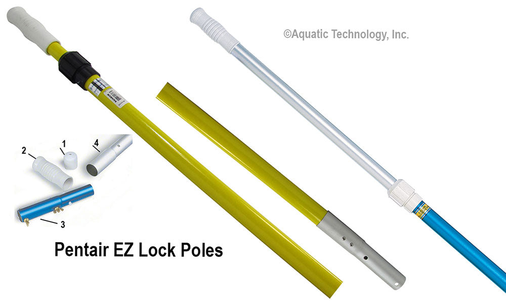 Pentair Telescopic EZ Lock Pole Parts