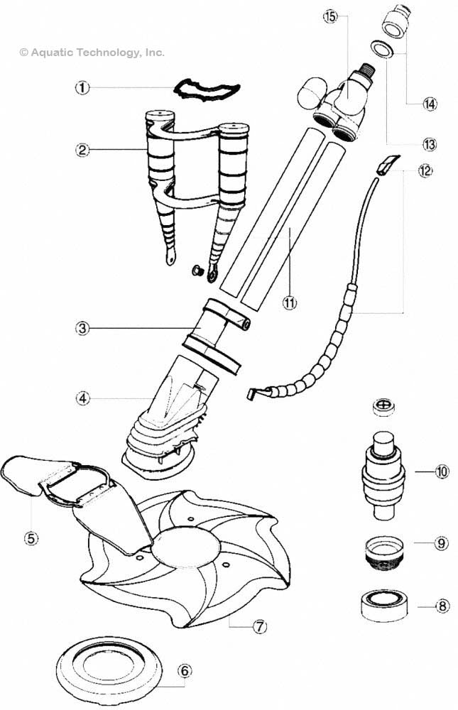 Pentair Kreepy Krauly Classic 2000 Model Parts