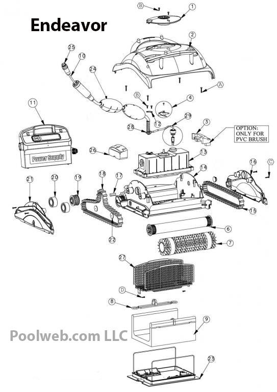 Dolphin Endeavor Parts