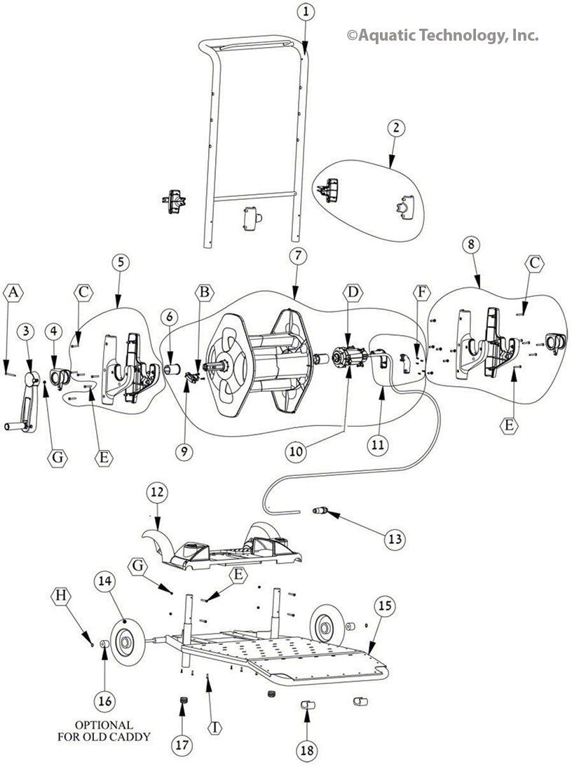 Dolphin Wave 200XL/300XL Caddy Parts