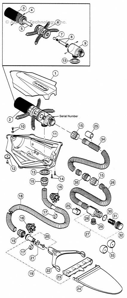 Polaris Vac-Sweep 165 Parts