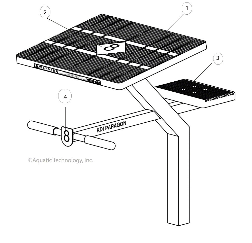 Paragon Standard Start Starting Platform Parts