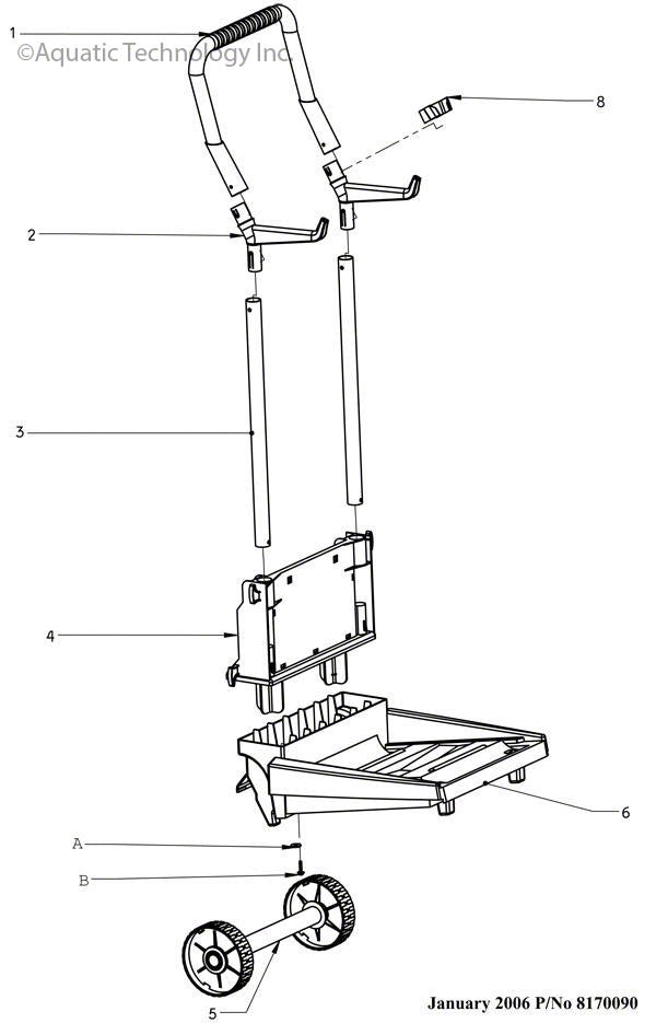 Dolphin Caddy Parts (Old Style)