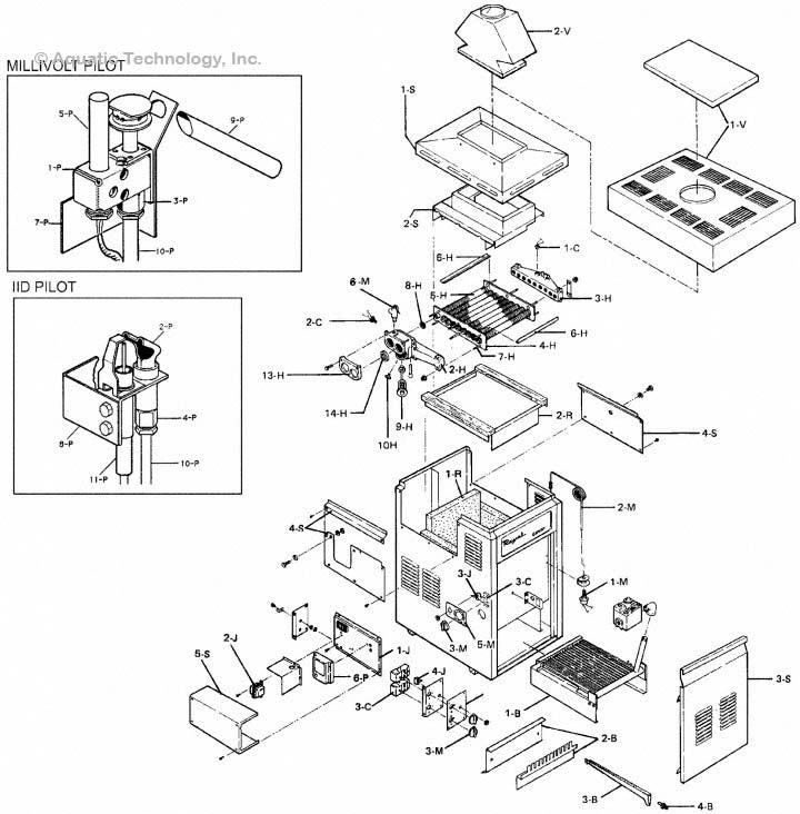 Raypak 263 Heater Parts (Gemini 3 and Spa Pak)