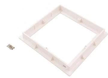 9 Inch Square MoFlow 3/4 Inch Deep Frame - White