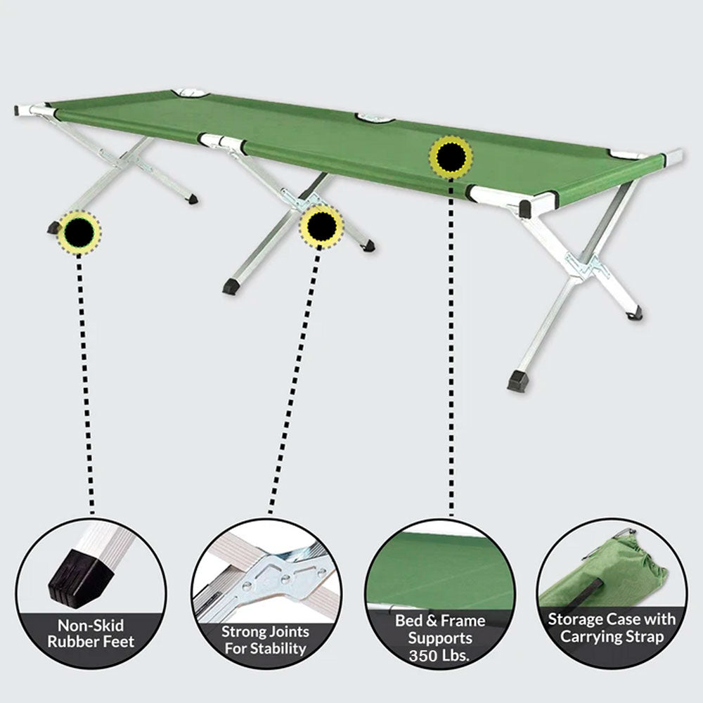 Military-Style First Aid Cot