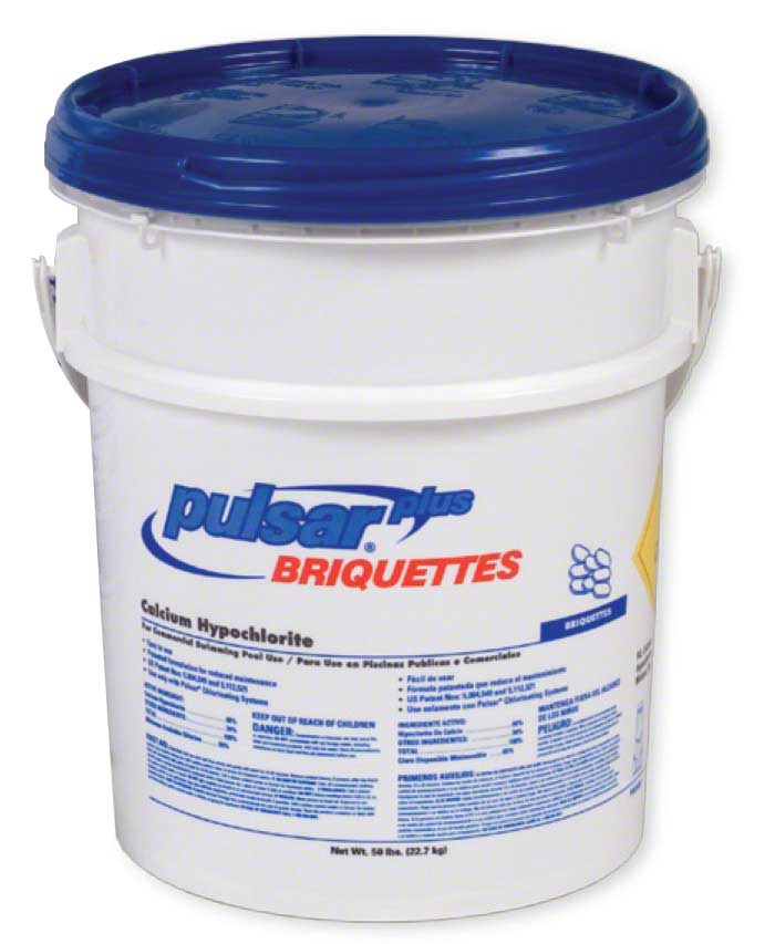 Calcium Hypochlorite Briquettes - 50 Lb. Drum