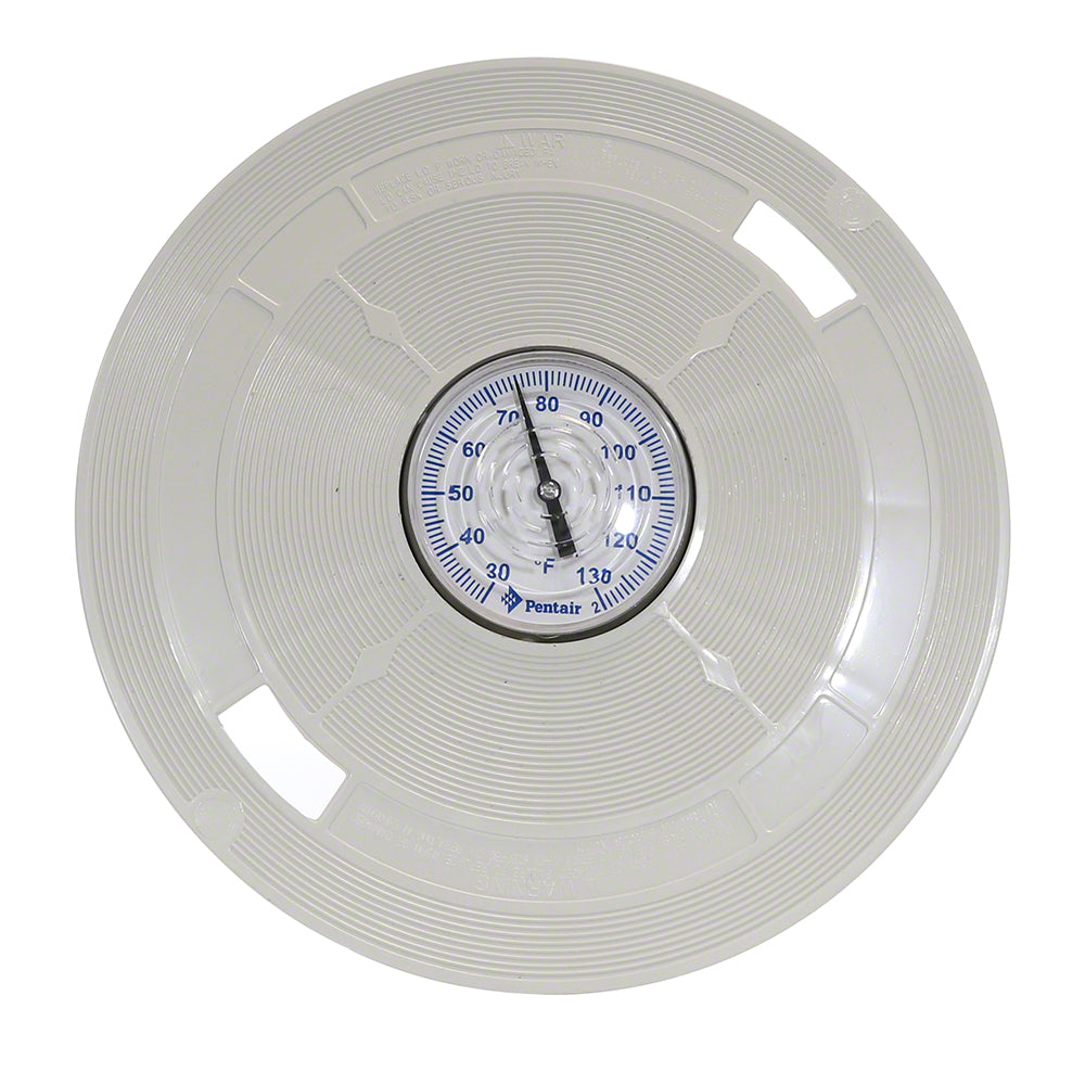 Pentair Skimmer Lid with Thermometer 97/8 Inch Round White L1