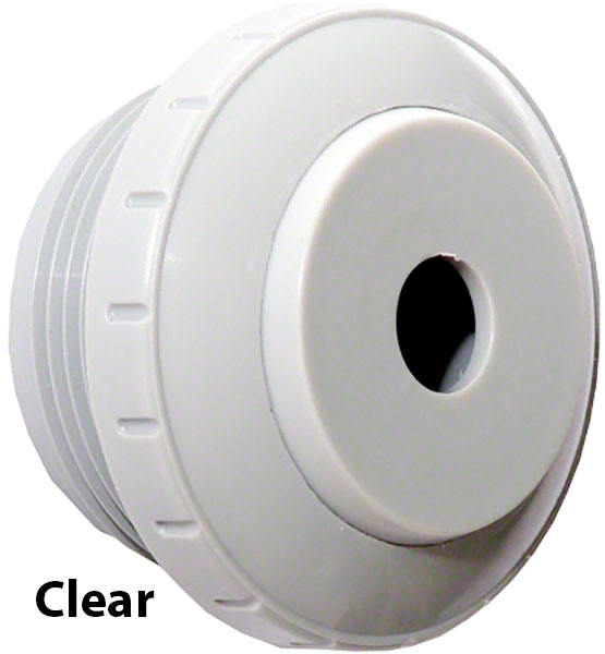 Directional Eyeball Fitting - 1-1/2 Inch MPT - 1/2 Inch Orifice - Clear
