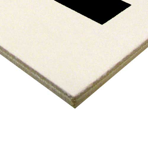 FT Message Ceramic Skid Resistant Tile Depth Marker 6 Inch x 6 Inch with 4 Inch Lettering