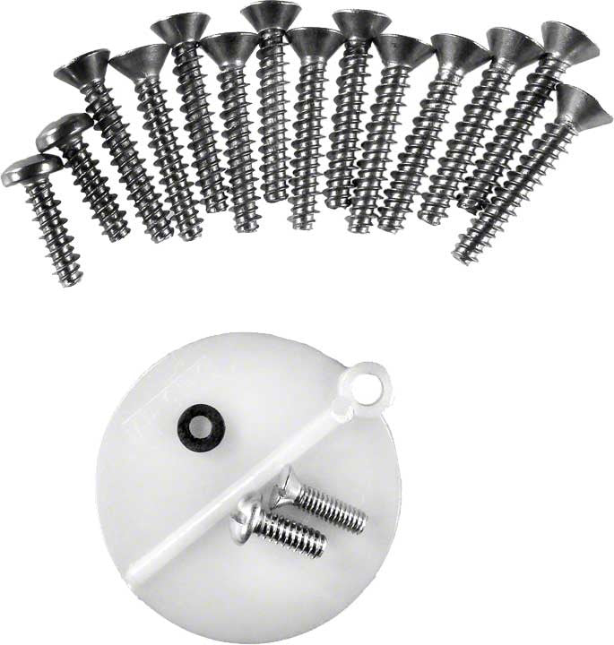 Admiral Skimmer 10-Hole Extra-Long Screw Kit