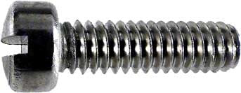 Fillister Head Retainer Screw 12-24 x 3/4 Inch