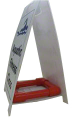 Weight for Coroplast Sign Stands - White