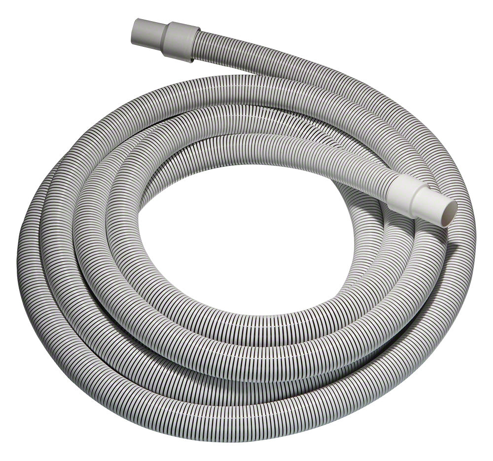 Commercial Pool Vacuum Hose - 1-1/2 Inch x 100 Feet with Swivel Cuff